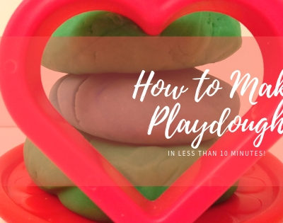 playdough recipe to make at home by Minda Chan Cents and family