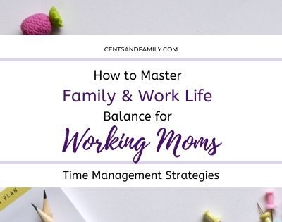 Being a working mom can one of the toughest jobs. Figuring out how to best balance family and work-life is a huge challenge. We need to implement time management strategies to keep it all flowing. #timemanagement #workingmoms #balanceworkandfamily