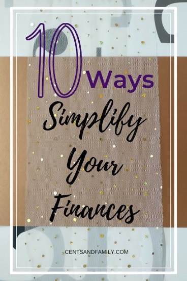 simplify finances PIN Minda Chan Cents and Family