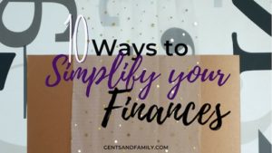 simplify finances Minda Chan Cents and family