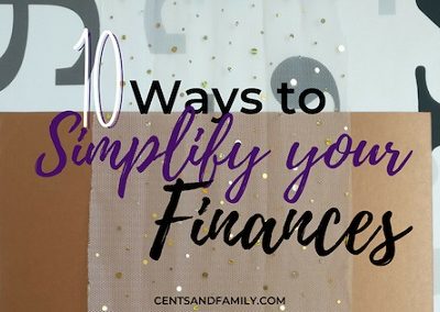 10 Ways to Simplify Your Finances