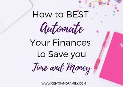 automate finances to save time and money - Minda Chan - Cents and Family