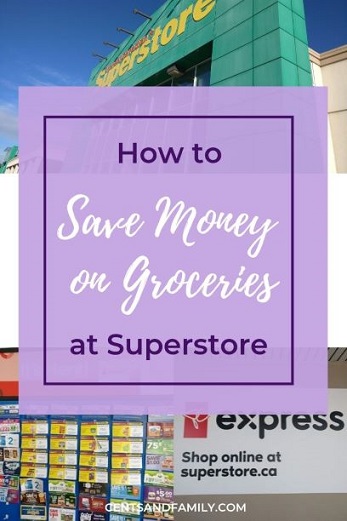 Shopping at a Real Canadian Superstore will help you save money on groceries. Here are tips on how to efficiently shop, save money and how to use the PC Optimum program to help you save time and stay within your grocery budget. #grocerybudget #savemoneyongroceries #pcoptimum #superstore