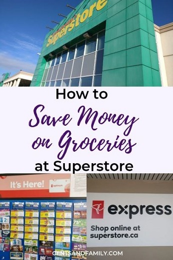 Shopping at a Real Canadian Superstore will help you save money on groceries. Here are tips on how to efficiently shop, save money and how to use the PC Optimum program to help you save time and stay within your grocery budget. #grocerybudget #savemoneyongroceries #pcoptimum #superstore