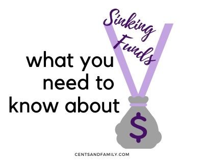 Sinking Funds - what you need to know about saving money for a specific expense