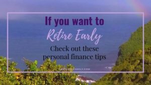 early retirment personal finance tips