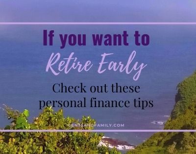 early retirment personal finance tips
