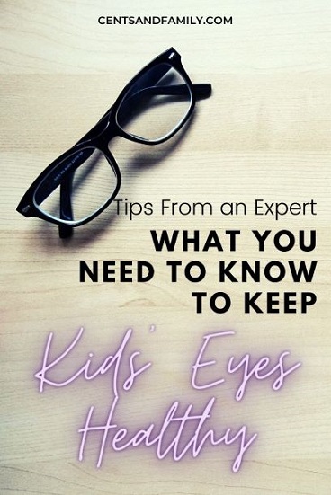 Tips from an expert. What you need to know to keep kids' eyes healthy #eyehealth #kidseyehealth #eyehealthtips #eyehealthcare #eyeglasses #screentimeforkids #optometrist 
