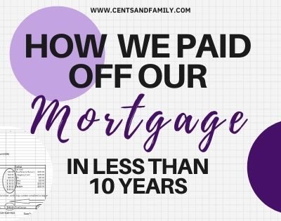 How we paid off our mortgage in less than 10 years